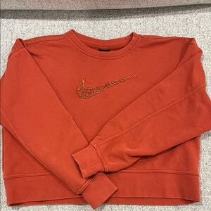 Nike Burnt Orange Crewneck Sweatshirt